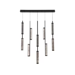 Alternative view of Metropole Linear Chandelier