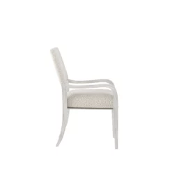 Alternative view of Moore Dining Chair in Glacier White Finish