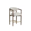 Sigrid Counter Stool In Antique Brown Base