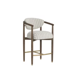 Sigrid Counter Stool In Antique Brown Base