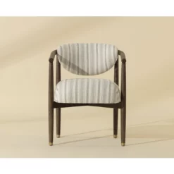 Alternative view of Sigrid Dining Chair In Antique Brown Base