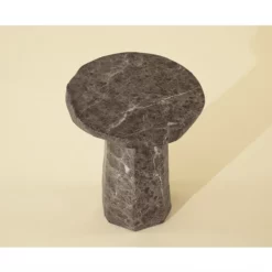 Alternative view of Baldur Side Table In Marble Look