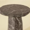 Baldur Side Table In Marble Look - Image 3