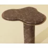 Isolda Side Table In Marble Look - Image 2