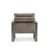 Liam Leather Accent Chair - Image 3