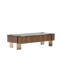Altura Rectangular Stone Coffee Table