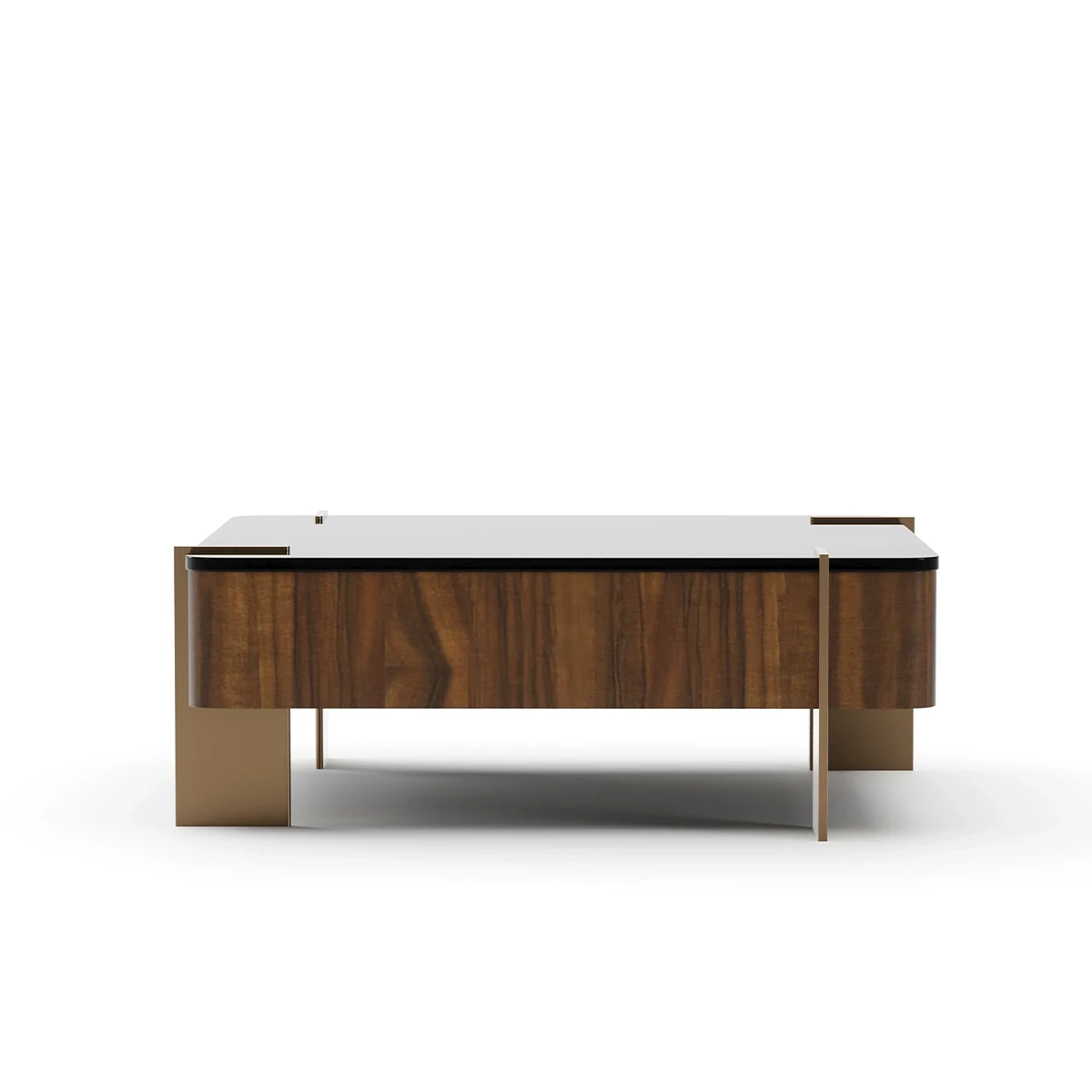 Altura Square Glass Coffee Table - Image 2
