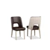 Lotus Dining Chair in Wood Base - Image 2