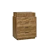 Lotus 6-Drawer Wood Base Chest