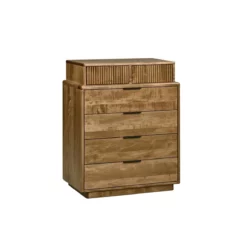 Lotus 6-Drawer Wood Base Chest