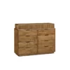 Lotus 11-Drawer Wood Base Dresser
