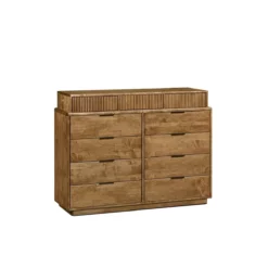 Lotus 11-Drawer Wood Base Dresser