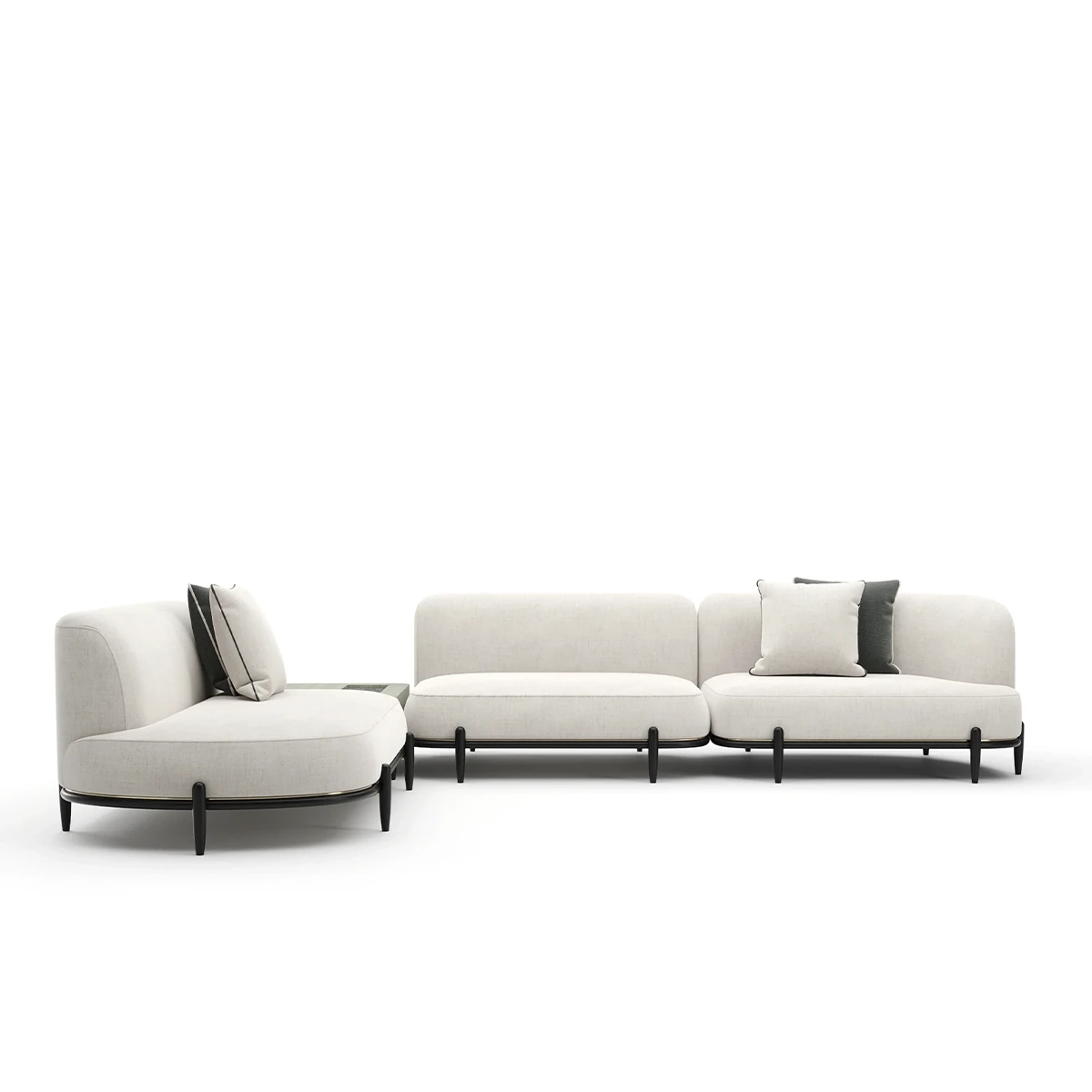 Madera 218" Sectional