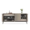 Zig 7649 Credenza With Brushed Carbon Base - Image 5