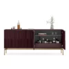 Zig 7649 Credenza With Brushed Brass Base - Image 5