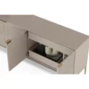 Zig 7649 Credenza With Brushed Brass Base - Image 6