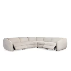 Alternative view of Avignon 124" Power Motion Sectional