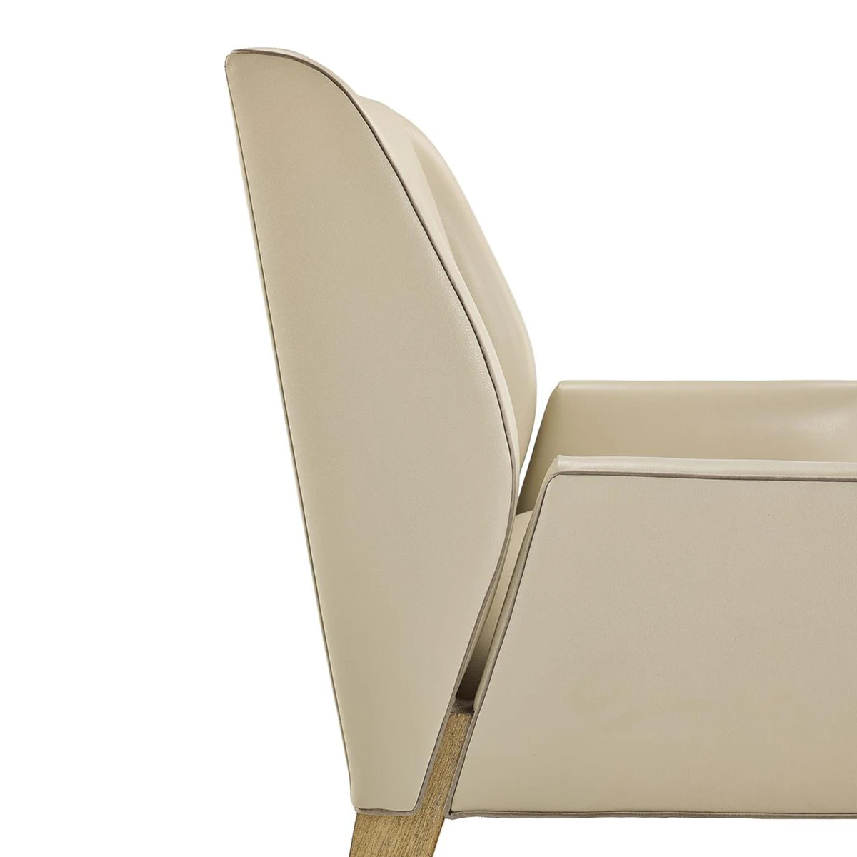 Fallon Accent Chair in Leather - Image 3