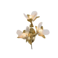 Flower Three-Light Wall Sconce