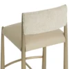 Bayard Barstool in Antique Brass Finish - Image 3