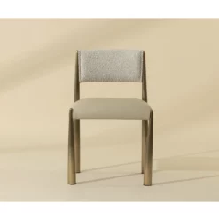 Alternative view of Bayard Dining Chair in Antique Brass Finish