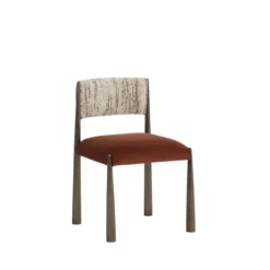Bayard Dining Chair in Dark Bronze Finish