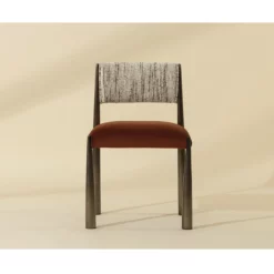 Alternative view of Bayard Dining Chair in Dark Bronze Finish