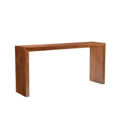 Alternative view of Brasea Console Table in Lume Finish