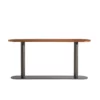 Brasea Console Table in Metal Base