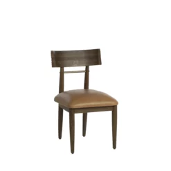Florian Dining Chair in Chocolate Finish