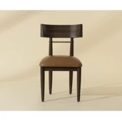 Alternative view of Florian Dining Chair in Chocolate Finish