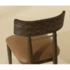 Florian Dining Chair in Chocolate Finish - Image 3