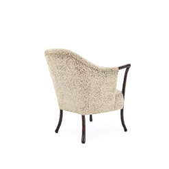 Alternative view of Garnet Accent Chair in Black Finish