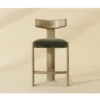 Horton Counter Stool in Rustic Oak Finish - Image 2