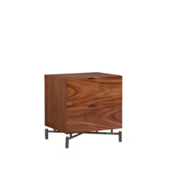 Brasea 2-Drawer Small Nightstand