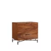 Brasea 3-Drawer Nightstand