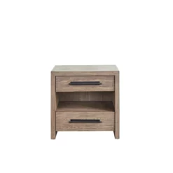 Alternative view of Boulder 2-Drawer Nightstand