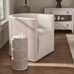 Alternative view of Carmen Round Side Table