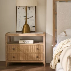 Alternative view of Carmen 2-Drawer Nightstand