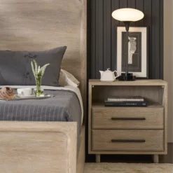 Alternative view of Desert Open Storage Nightstand