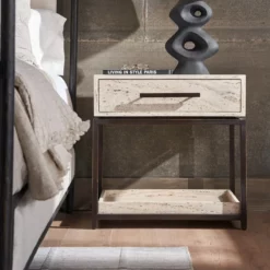 Alternative view of Dove Nightstand
