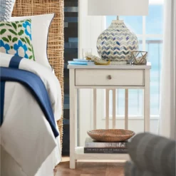 Alternative view of Escape Nightstand With Stone Top