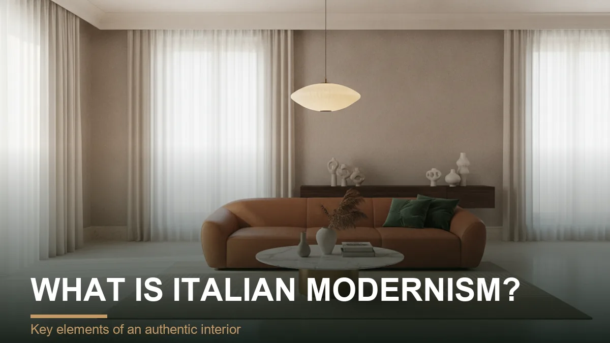 italian modernism interior design