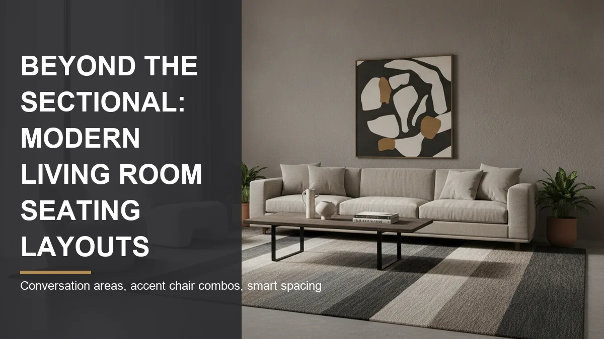 modern living room seating layouts