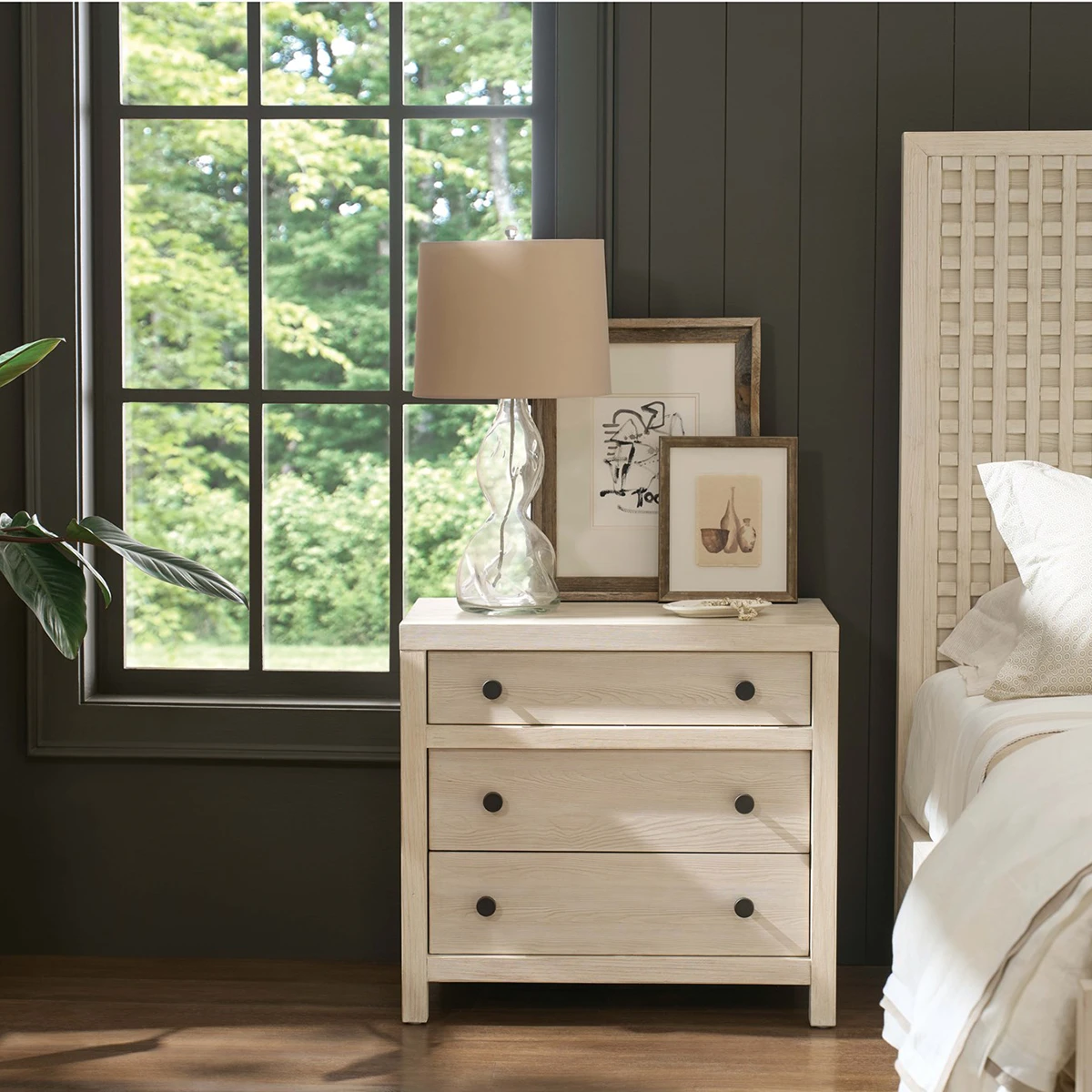 River Rock 3-Drawer Nightstand - Image 2