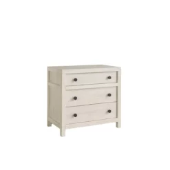 River Rock 3-Drawer Nightstand