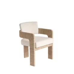 Abaca Arm Dining Chair