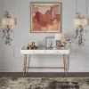 Allure Vanity Office Desk - Image 2