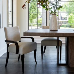 Alternative view of Arcata Arm Dining Chair