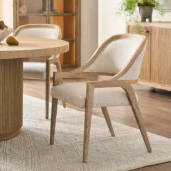 Alternative view of Avaline Arm Dining Chair